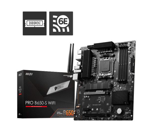 MSI PRO B650-S WIFI - 1243714 - zdjęcie 2